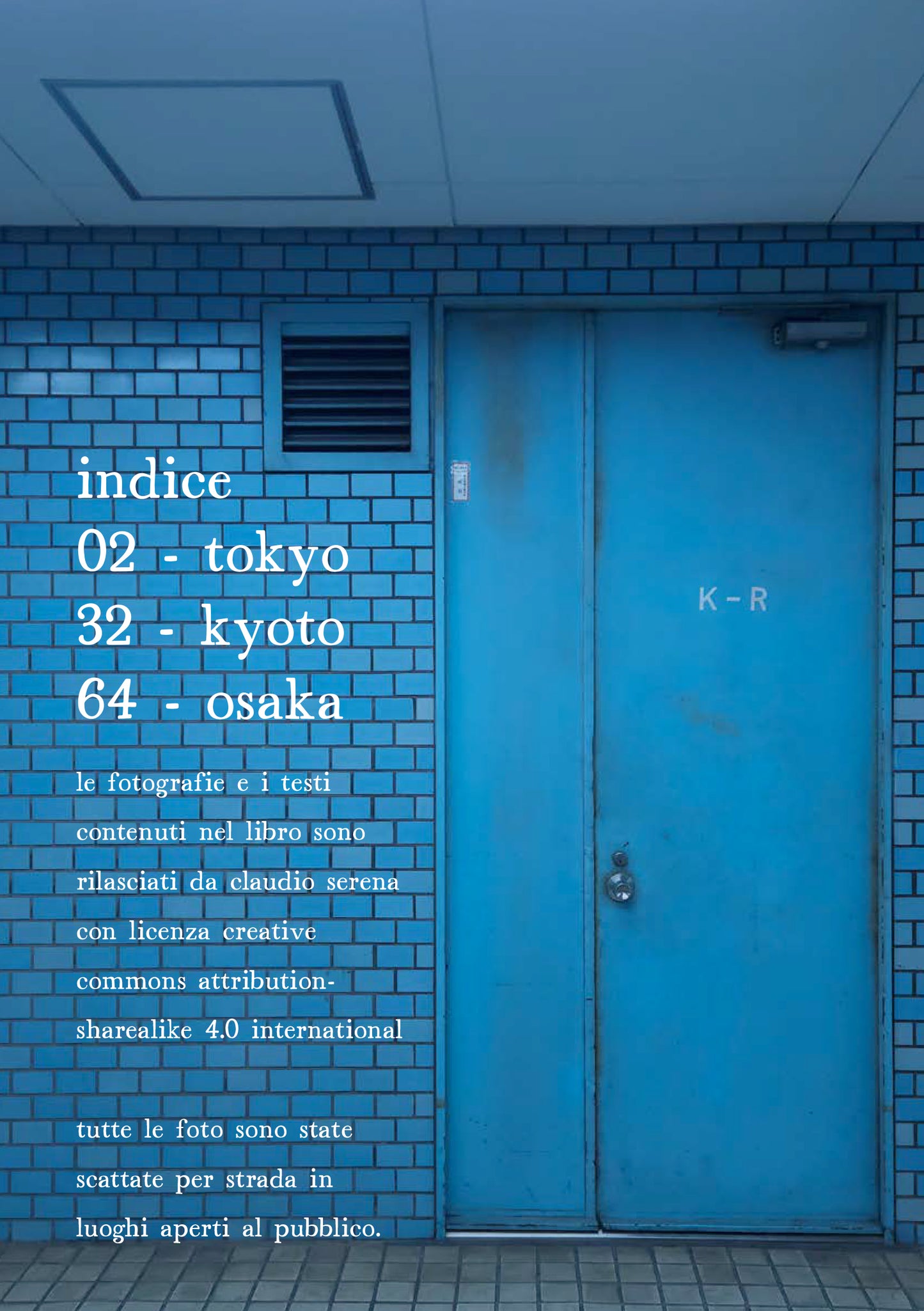 Mori to machi - Diario fotografico